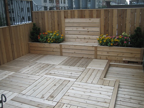 Abstract Art Meets Discarded Wooden Pallets