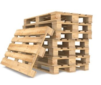 Wooden pallets for DIY
