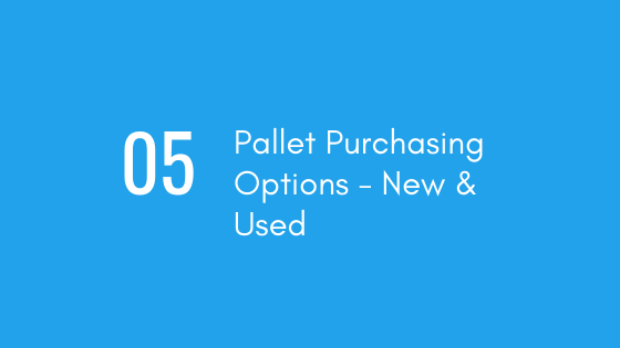 New and Used Wooden Pallets
